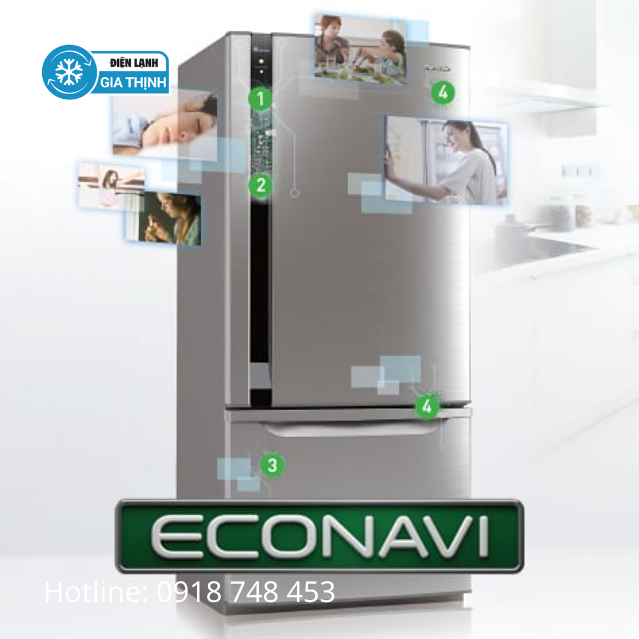 Công nghệ ECONAVI trên tủ lạnh Panasonic có gì đặc biệt? Có nên mua?